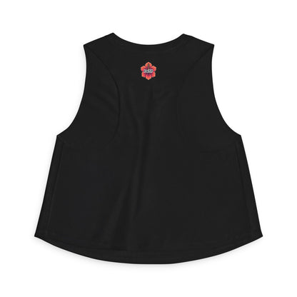 Crop Top — De59 Girls Floral Logo Muscle Tank