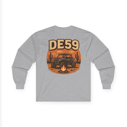 DE59 Desert Off‑Road Long Sleeve Tee — Camping & Jeep Adventure Shirt