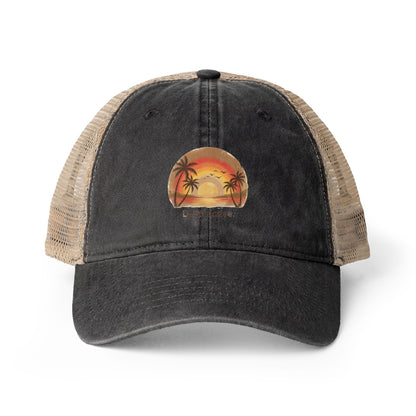 Women's Washed Mesh-Back Cap De59 active.