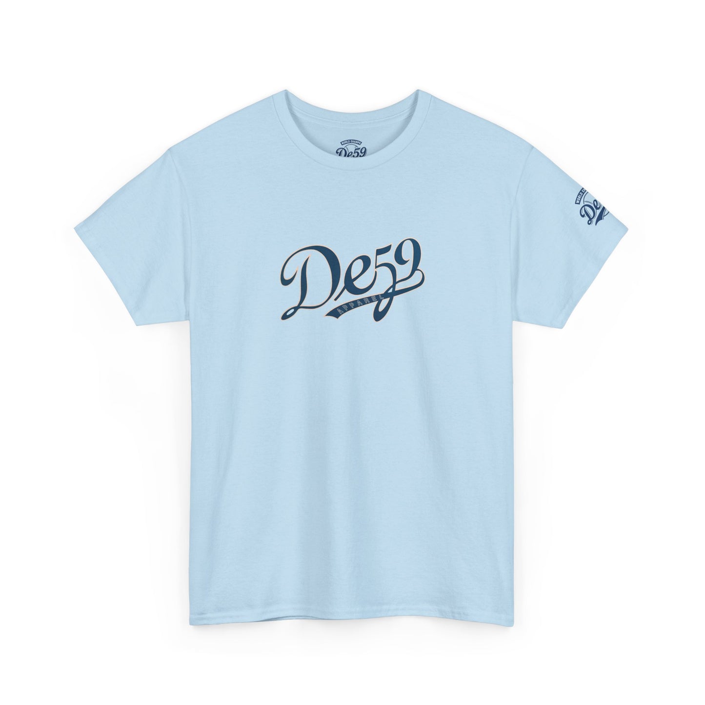 De59 Unisex Heavy Cotton Tee - Stylish and Comfortable Casual Wear