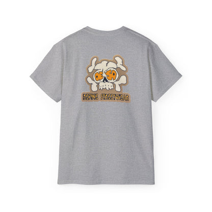 Skull Skatewear T‑Shirt — Retro Skull Logo Tee