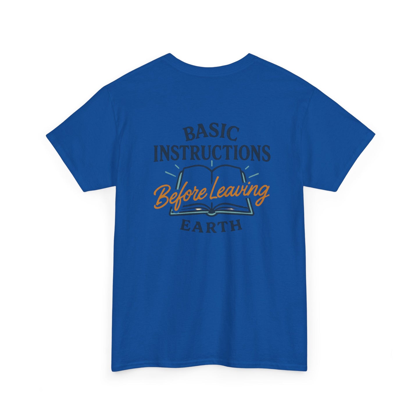 T‑Shirt — "Basic Instructions Before Leaving Earth" Graphic Tee