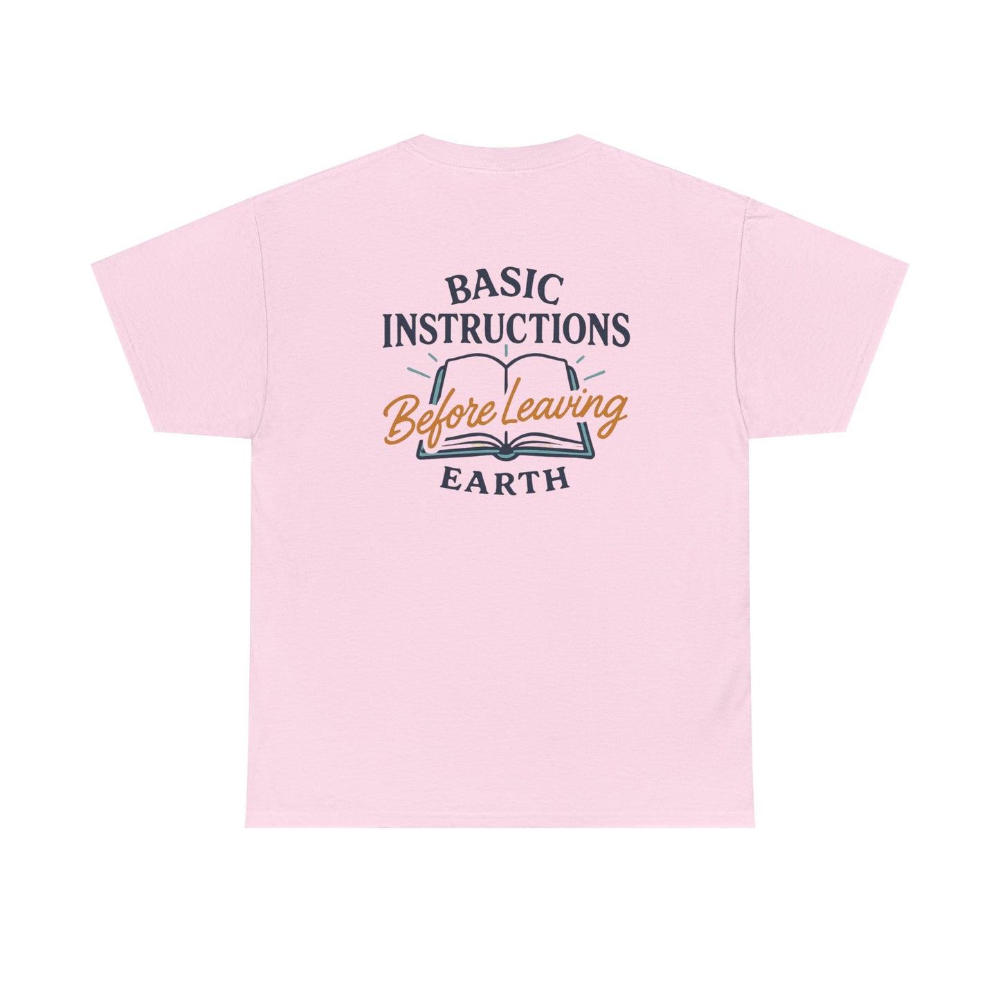 T‑Shirt — "Basic Instructions Before Leaving Earth" Graphic Tee