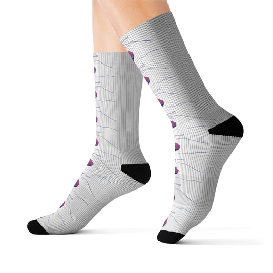 ocean happness Socks