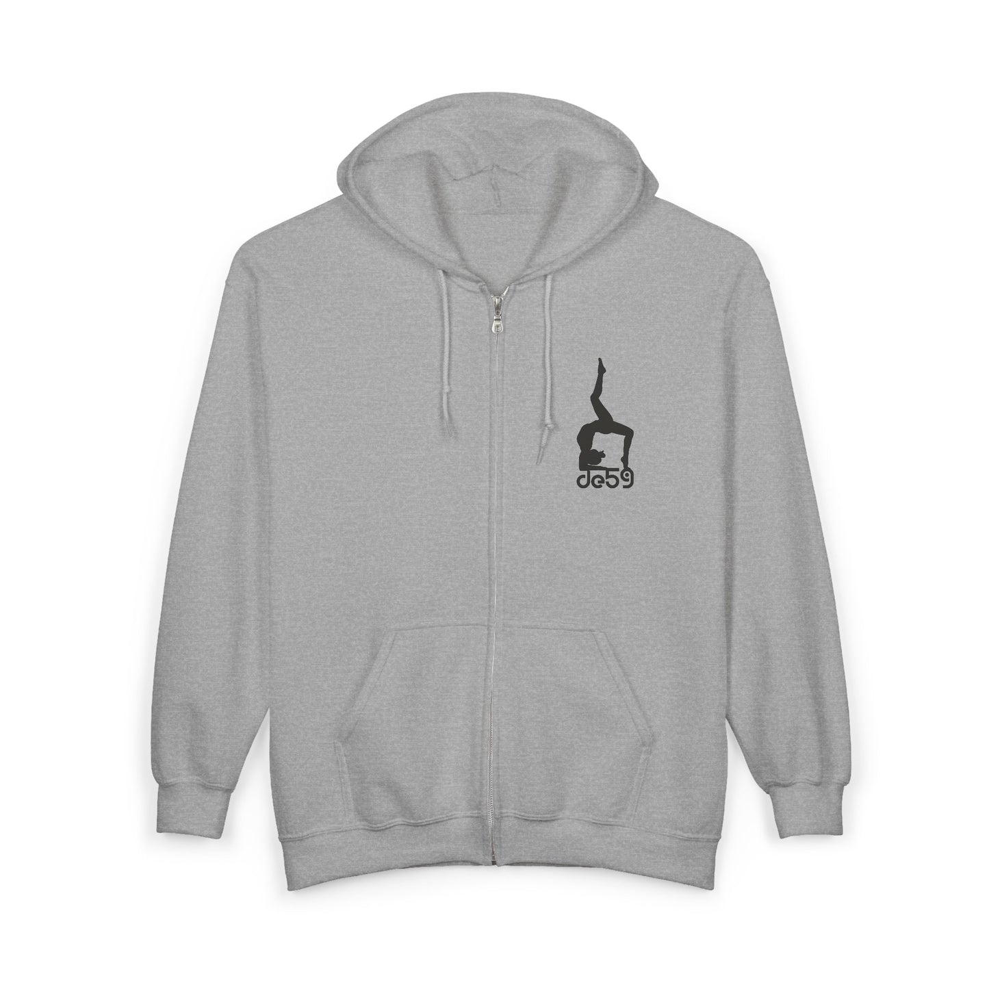 De59 fitness Full Zip Hooded Sweatshirt