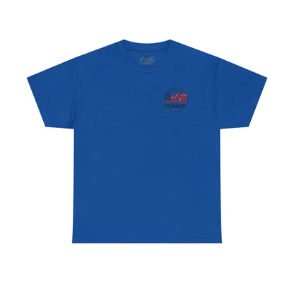 Freedom De59 T-Shirt — Patriotic USA Flag Logo Tee