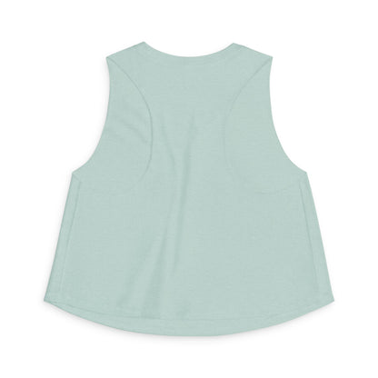 Pastel Bull Skull Crop Top — Women's Boho Western