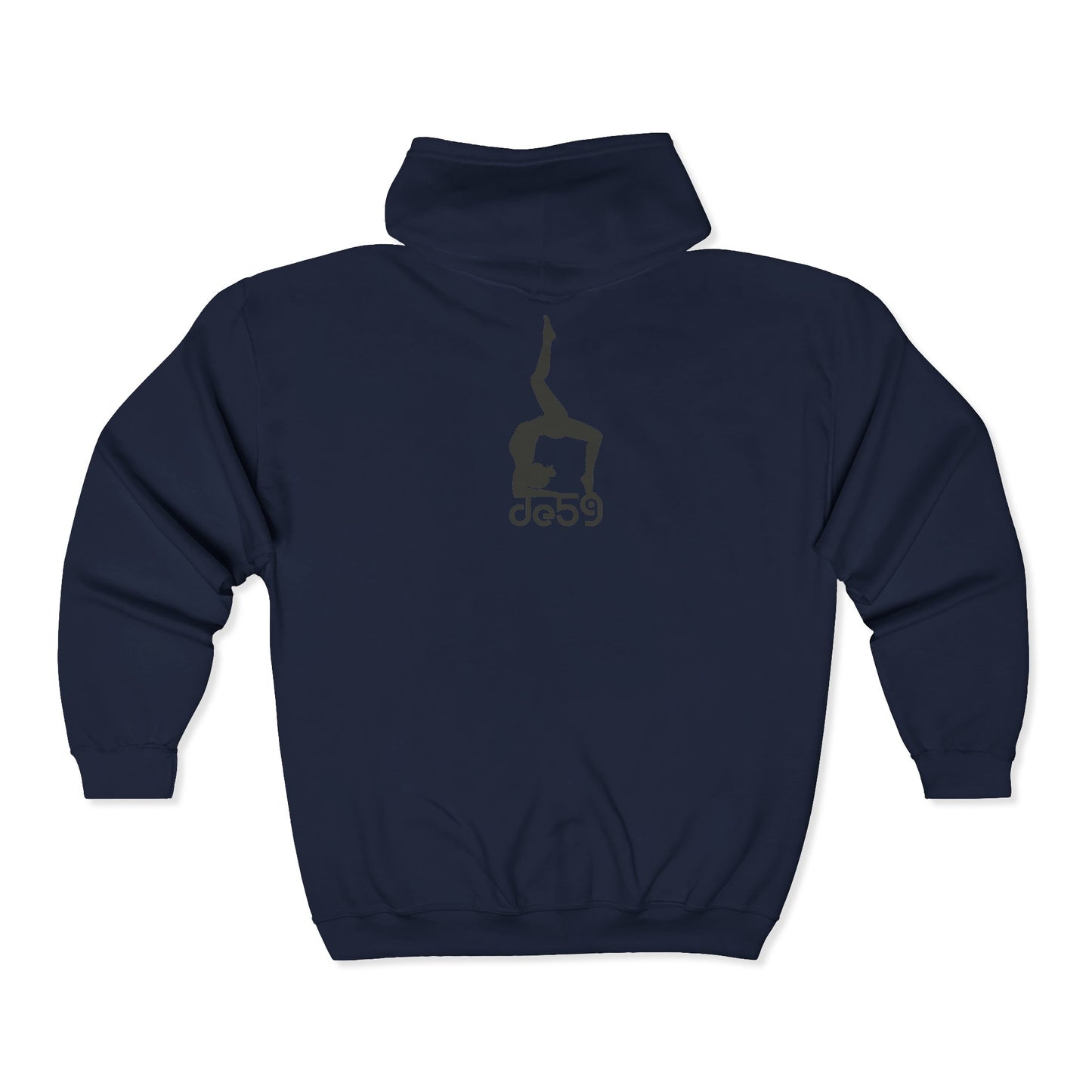 De59 fitness Full Zip Hooded Sweatshirt