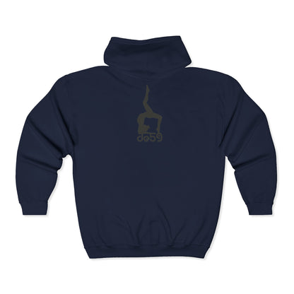 De59 fitness Full Zip Hooded Sweatshirt