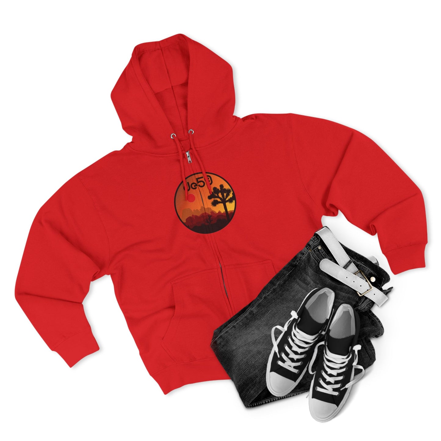 Joshua Unisex Zip Hoodie