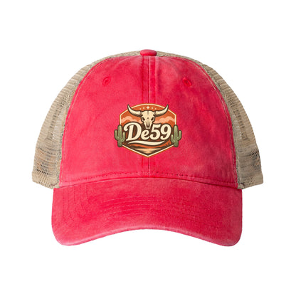 Women's Washed Mesh-Back Cap