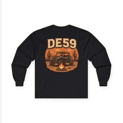 DE59 Desert Off‑Road Long Sleeve Tee — Camping & Jeep Adventure Shirt