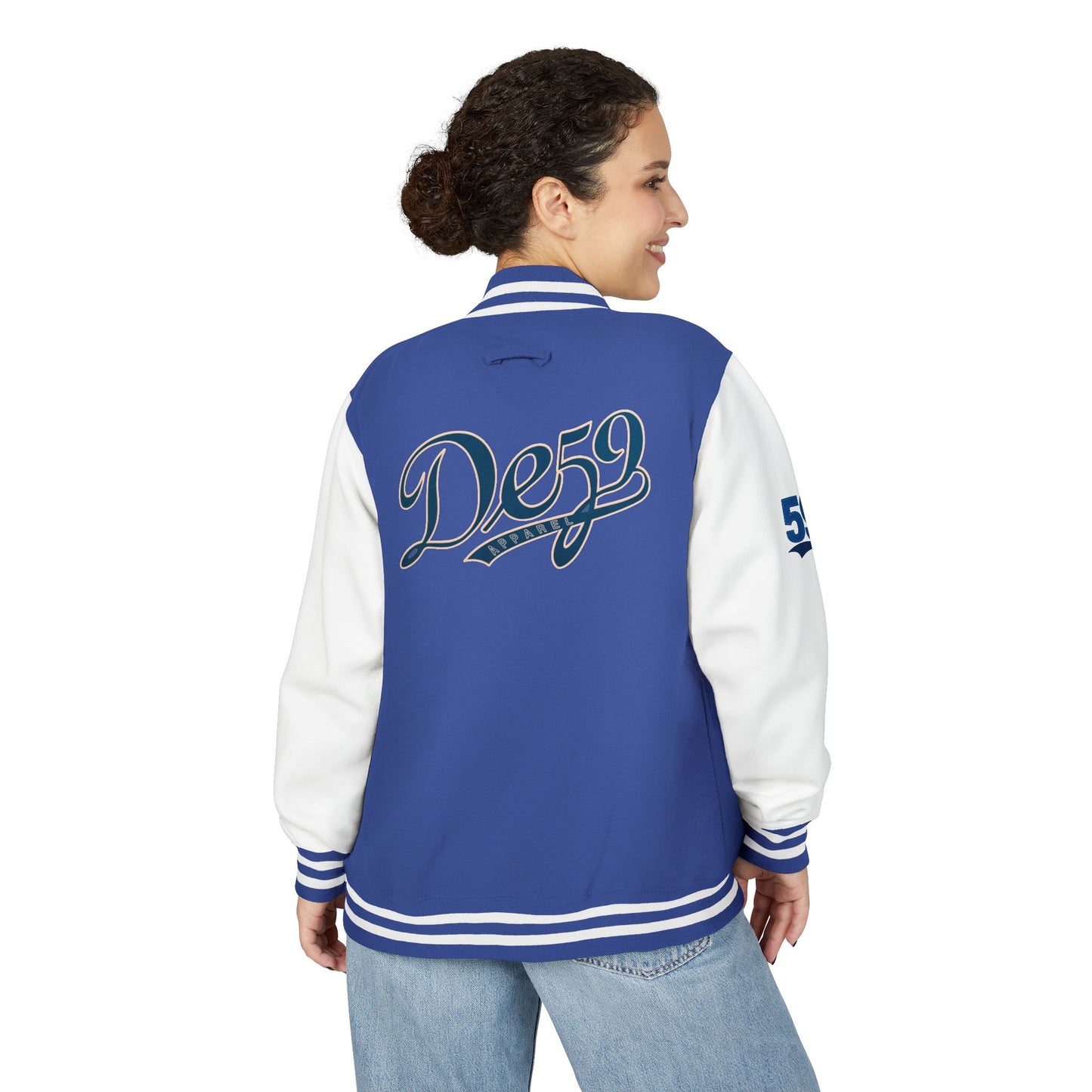 Letterman Jacket — 'De59' Retro world champs Baseball Jacket