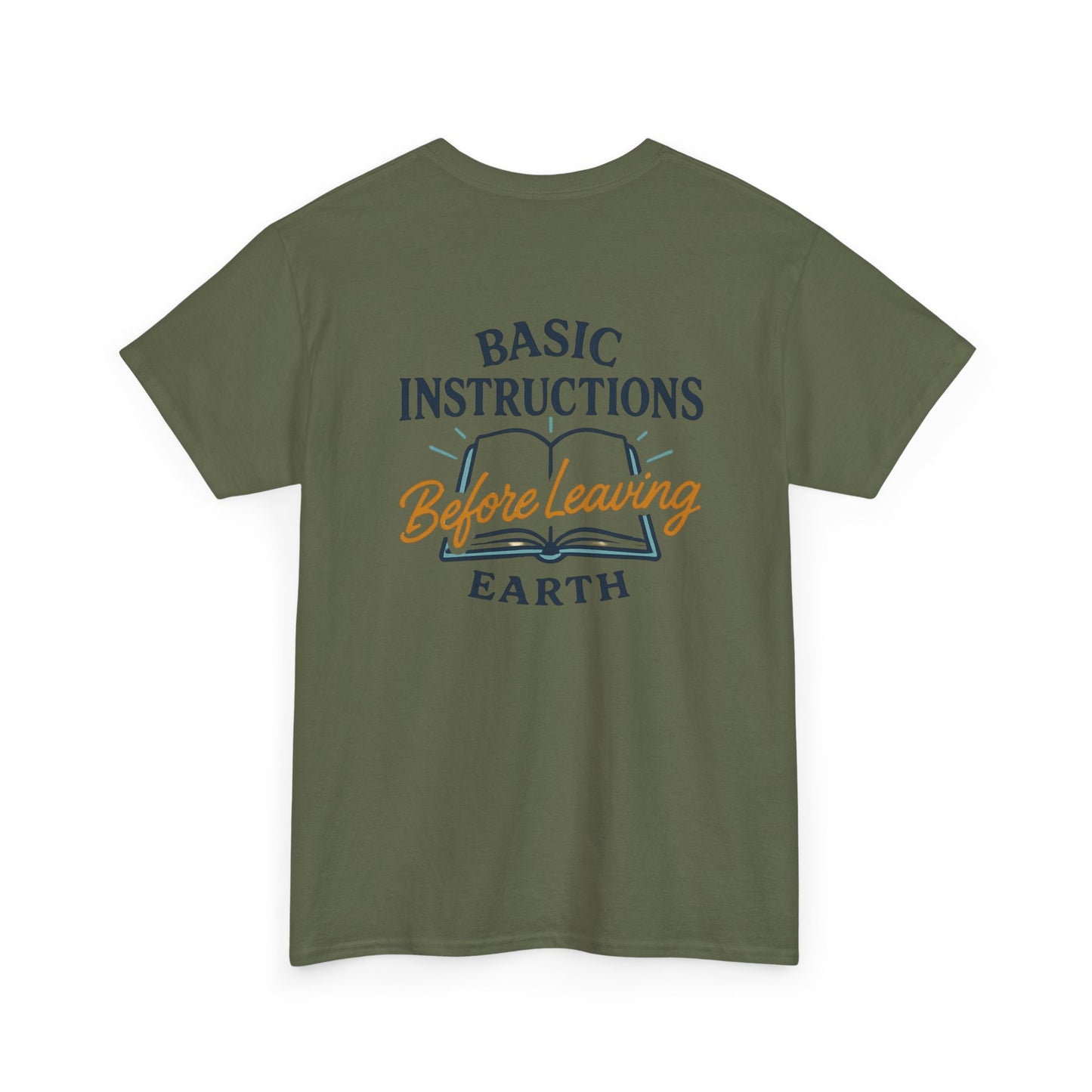 T‑Shirt — "Basic Instructions Before Leaving Earth" Graphic Tee