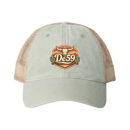 Women's Washed Mesh-Back Cap
