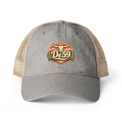 Women's Washed Mesh-Back Cap
