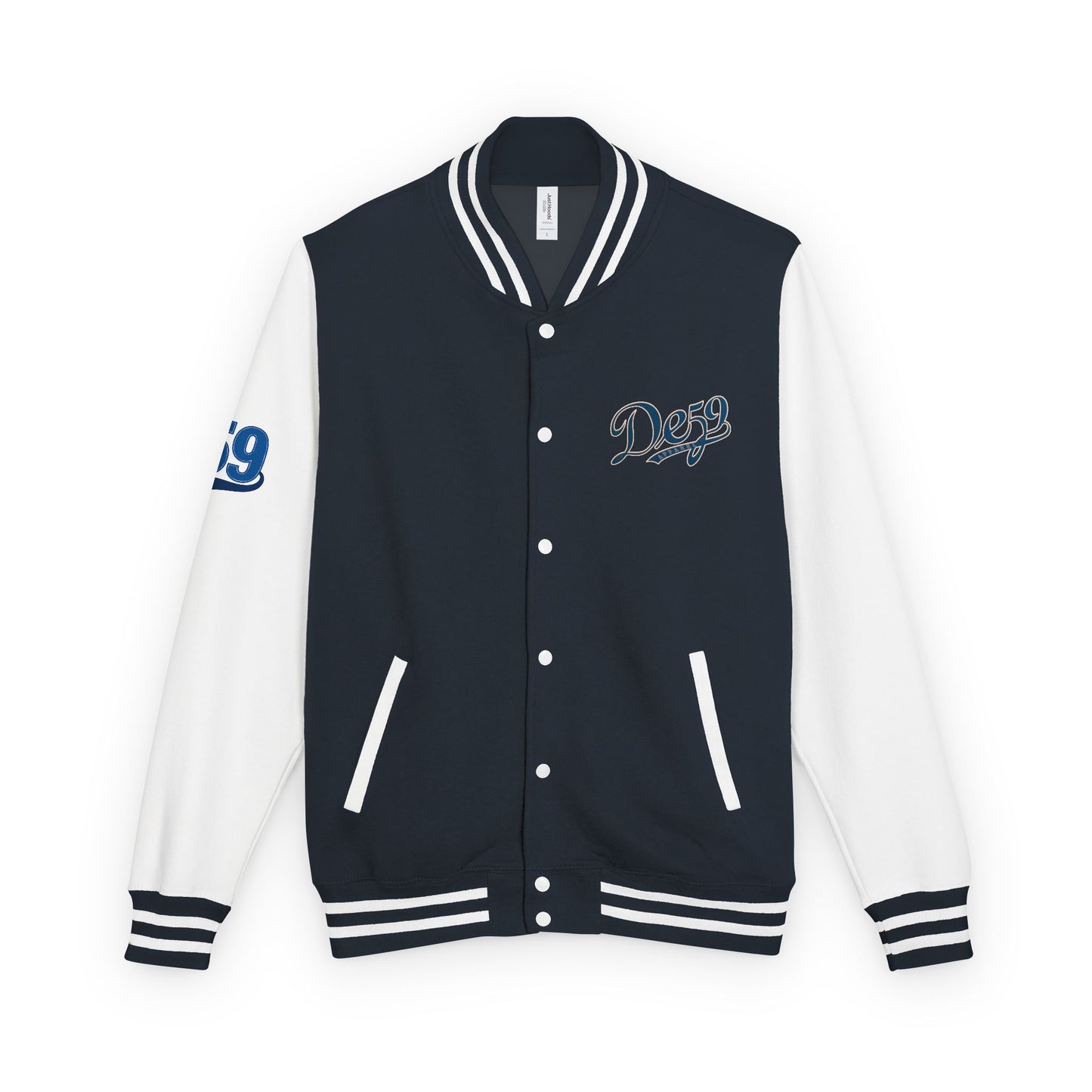 Letterman Jacket — 'De59' Retro world champs Baseball Jacket