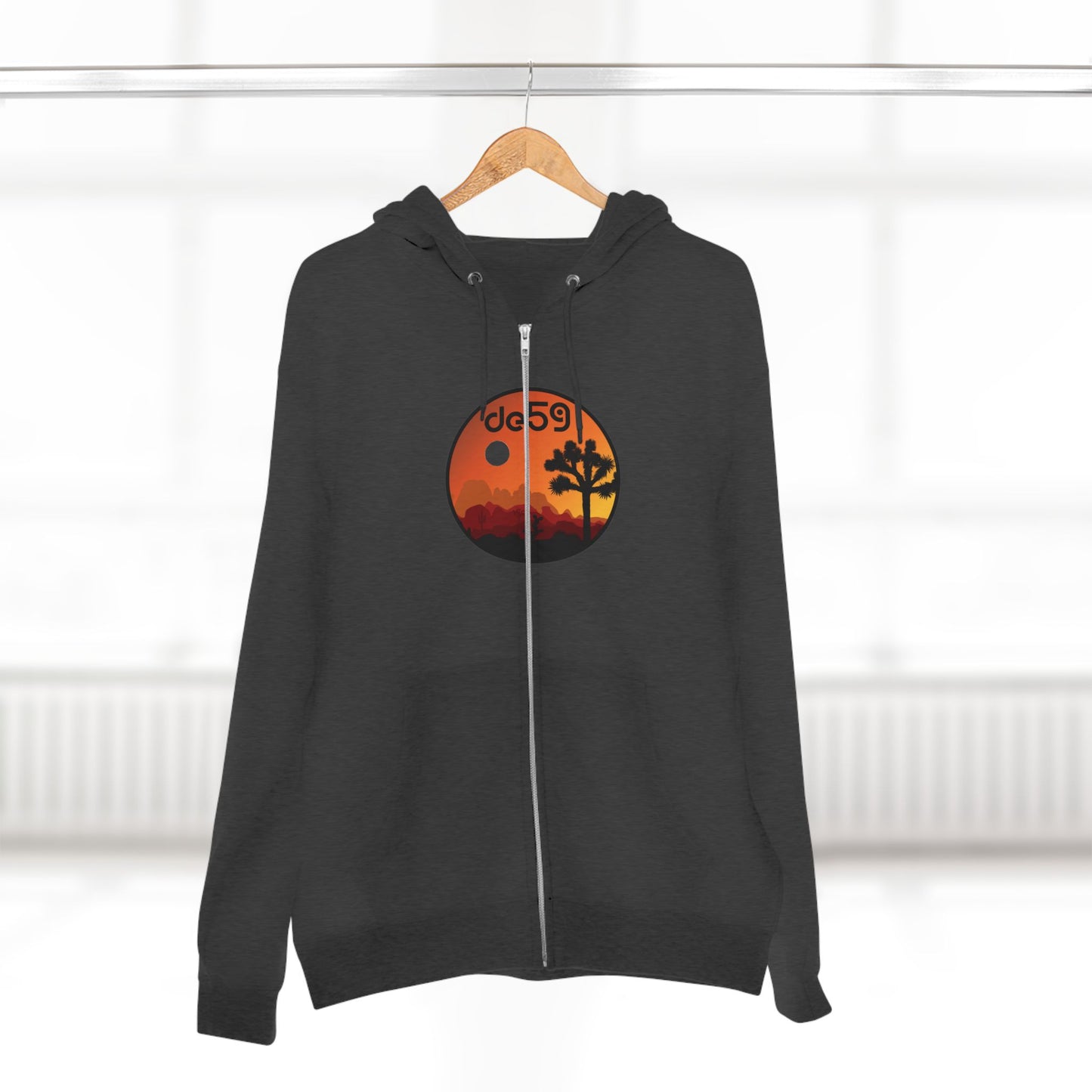 Joshua Unisex Zip Hoodie