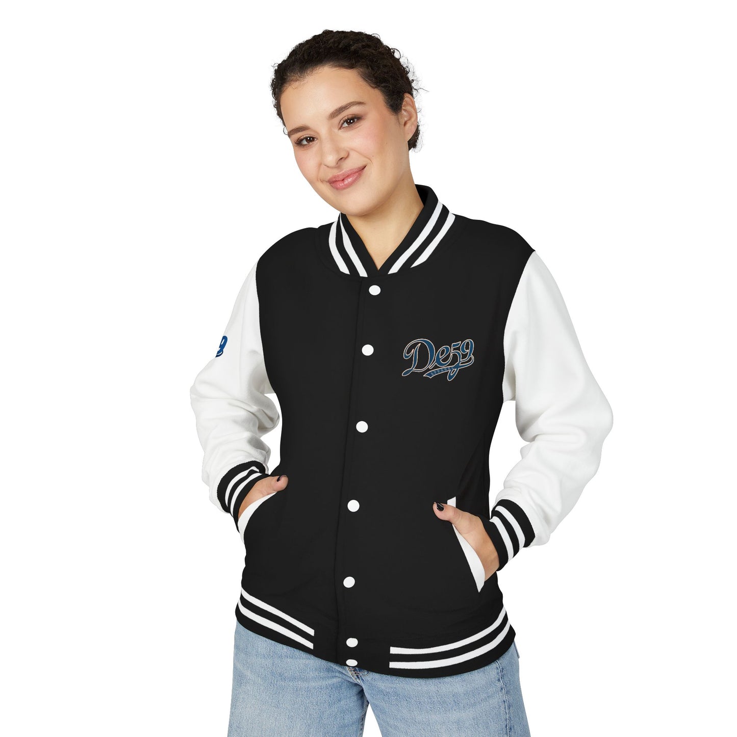Letterman Jacket — 'De59' Retro world champs Baseball Jacket