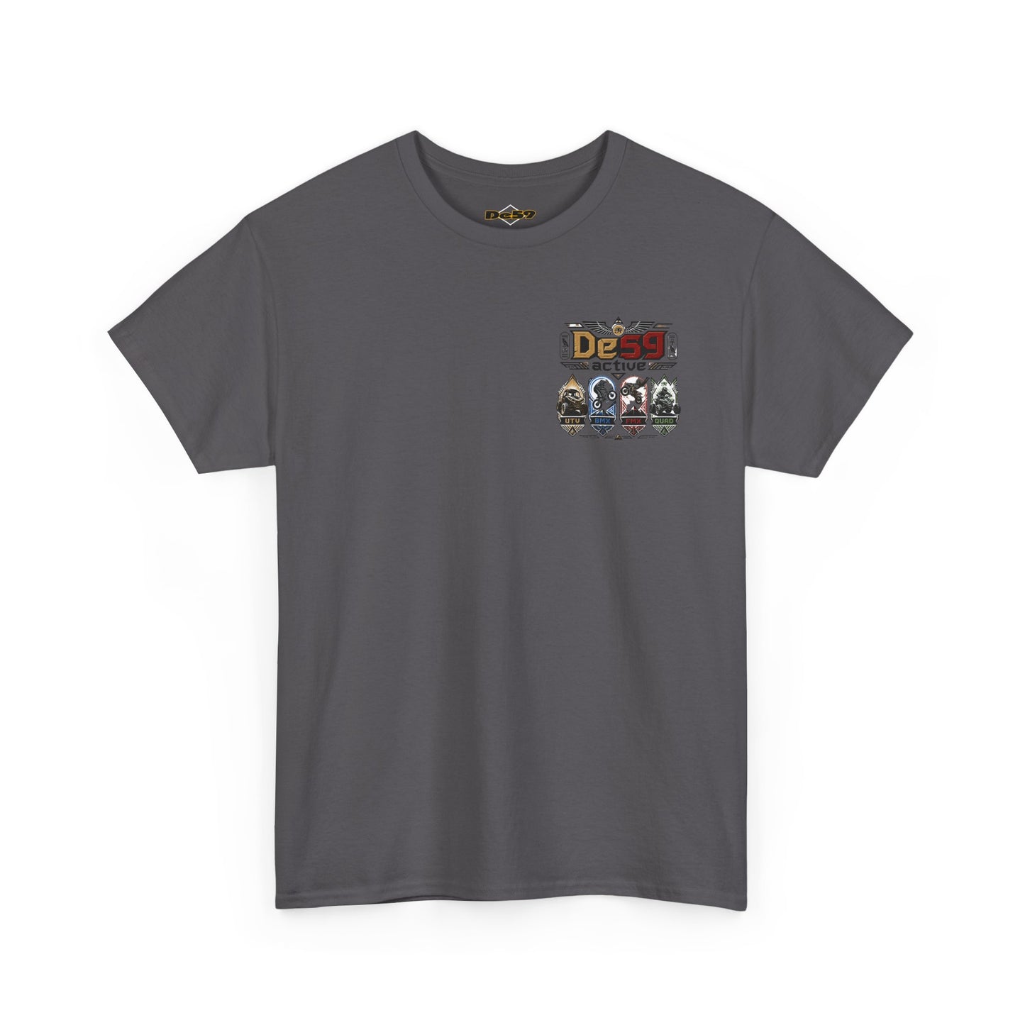 "De59 Active" Outdoor Sport Pocket & Back Print