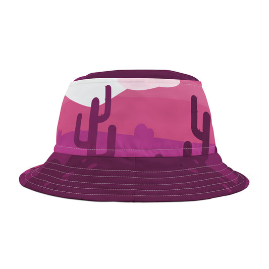 desert rose Bucket Hat (AOP)