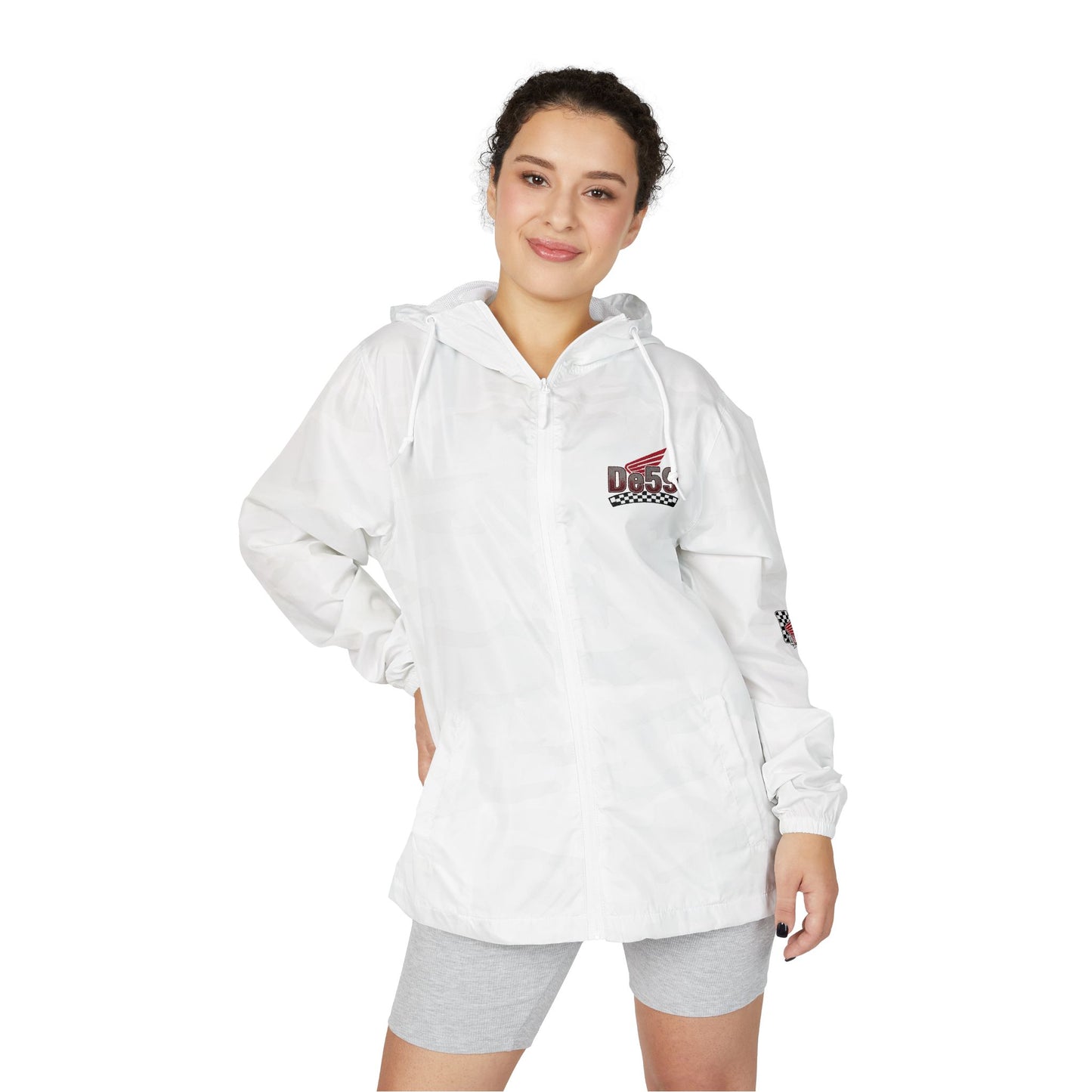 Windbreaker Jacket — De59 Racing Checkered