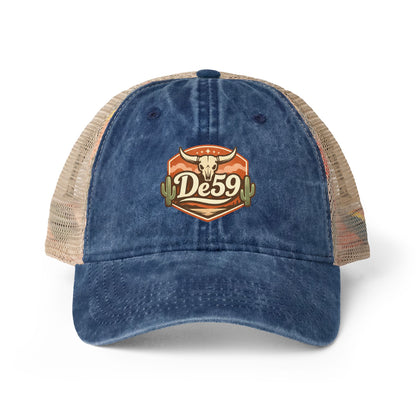 Women's Washed Mesh-Back Cap
