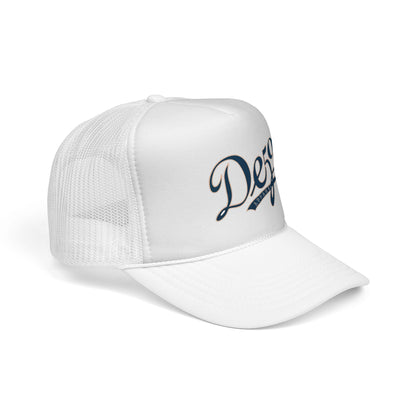 Stylish Embroidered Trucker Cap - Casual Headwear for Everyday Adventures