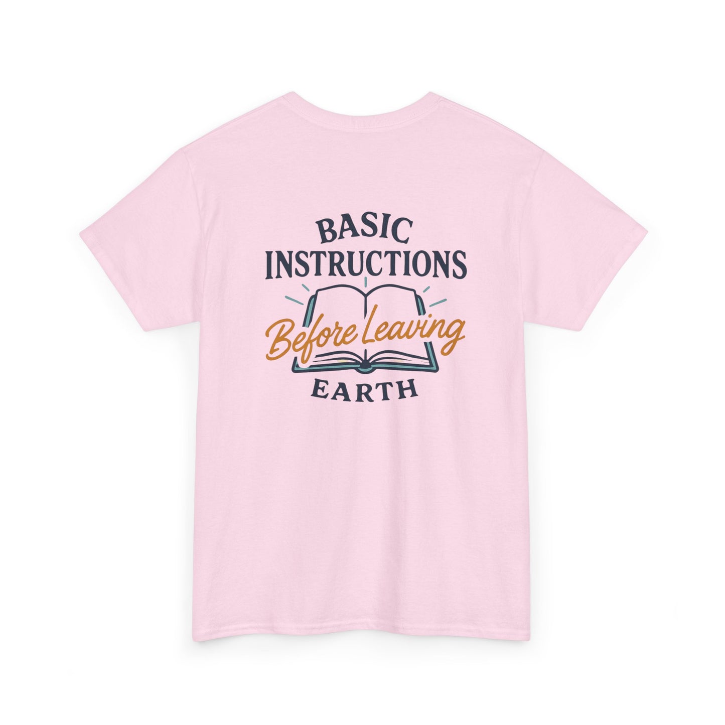 T‑Shirt — "Basic Instructions Before Leaving Earth" Graphic Tee