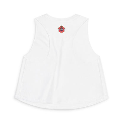Crop Top — De59 Girls Floral Logo Muscle Tank