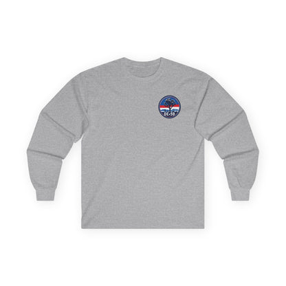 Unisex Retro-Inspired Long Sleeve Tee - Vintage Vibes, America Spirit, Wear, Gift for Friends