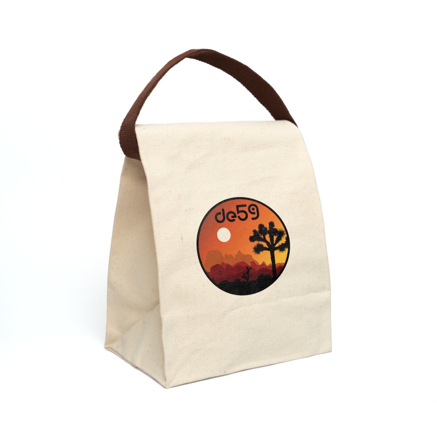 Canvas  JOSHUA Lunch Bag With Strap