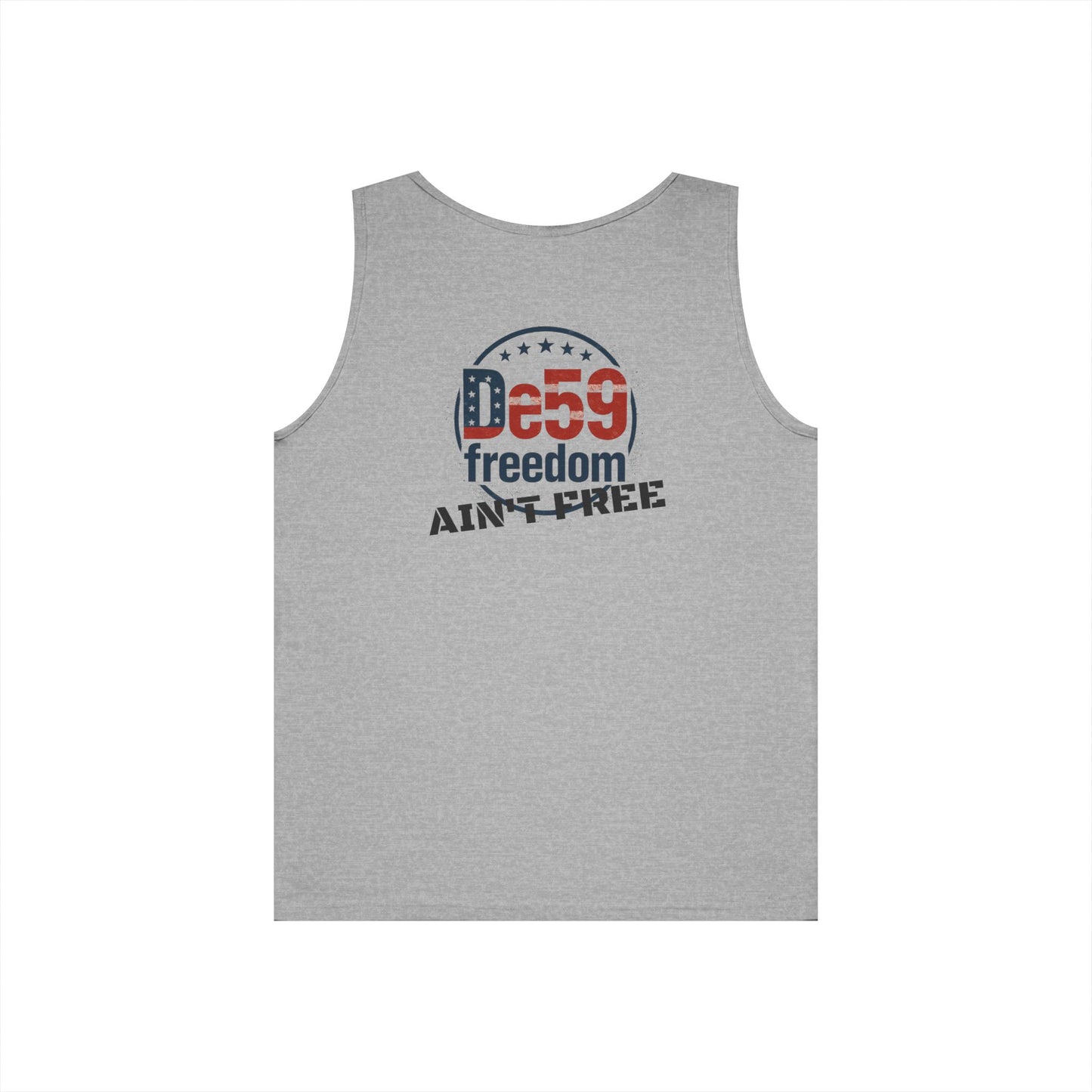 De59 FREEDOM  AIN'T FREE Tank — Patriotic USA