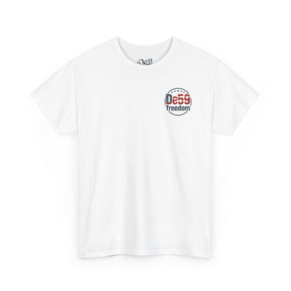 Freedom De59 T-Shirt — Patriotic USA Flag Logo Tee