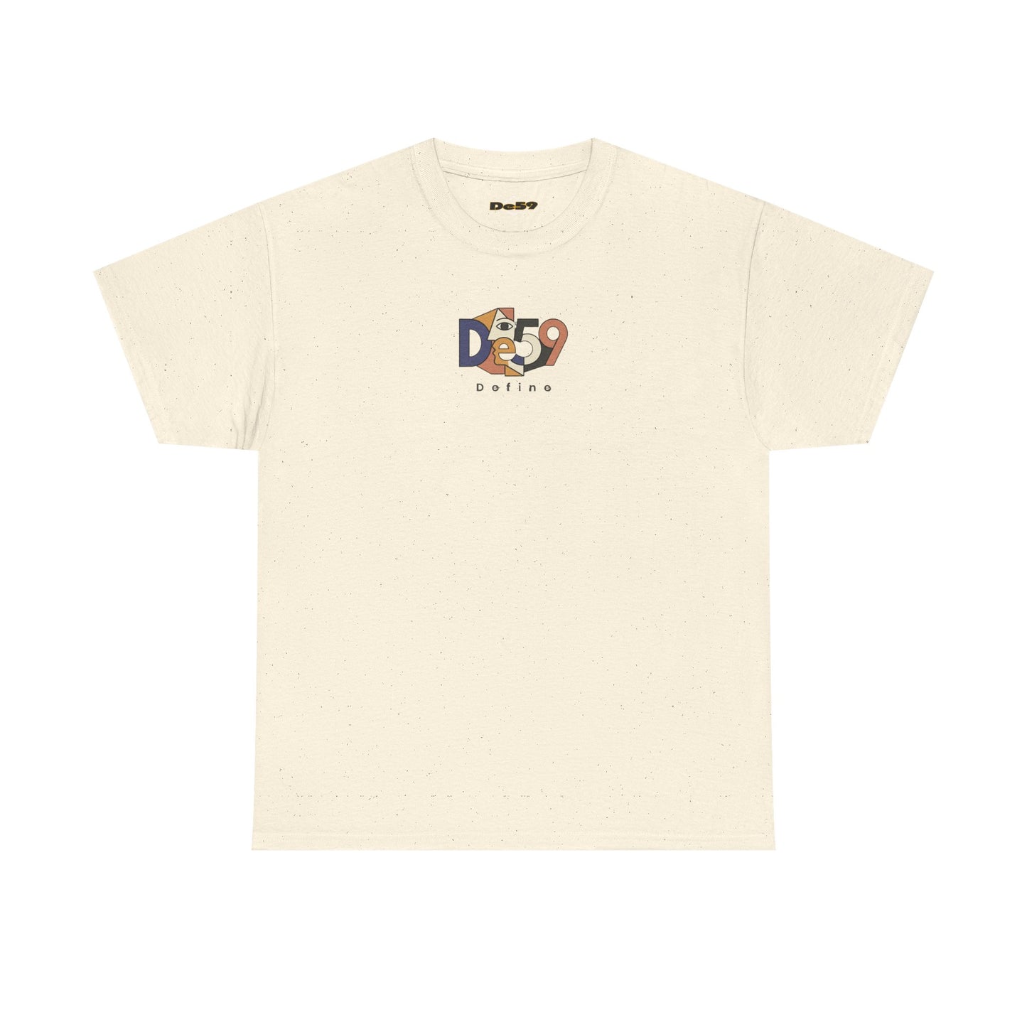 DE59 Abstract Geometric Retro Graphic T-Shirt