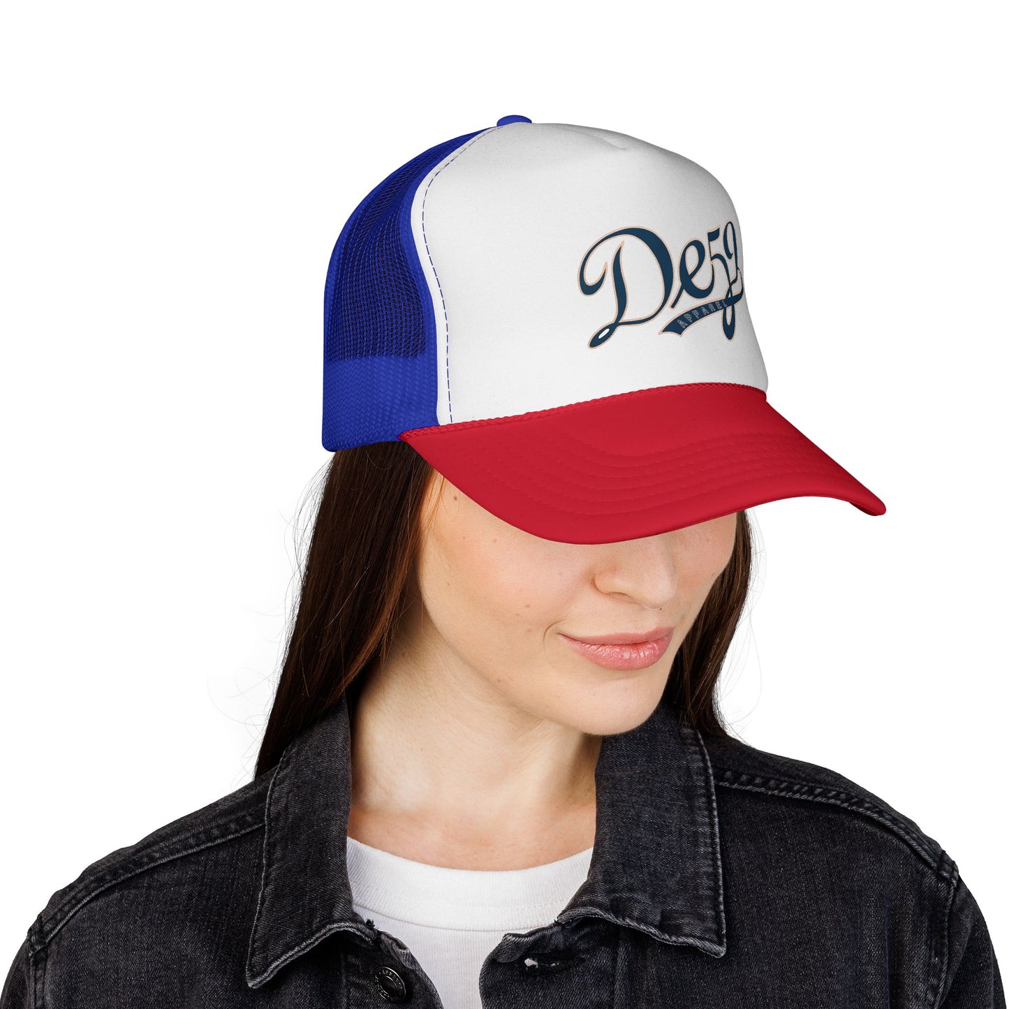 Stylish Embroidered Trucker Cap - Casual Headwear for Everyday Adventures