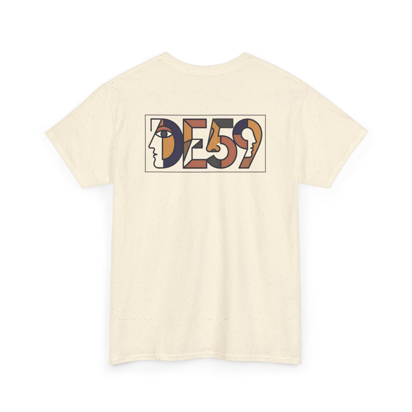 DE59 Abstract Geometric Retro Graphic T-Shirt