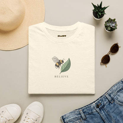 Bee 'Believe'— Minimal Nature Shirt