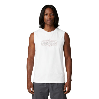 Des59streetwear Muscle Tank — Vintage Script Streetwear Tank Top