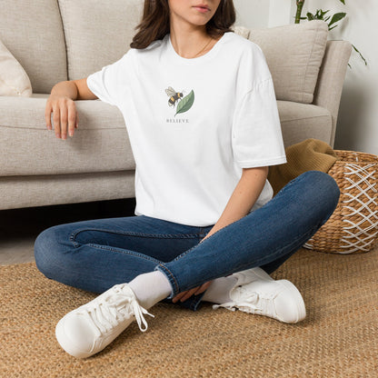 Bee 'Believe'— Minimal Nature Shirt