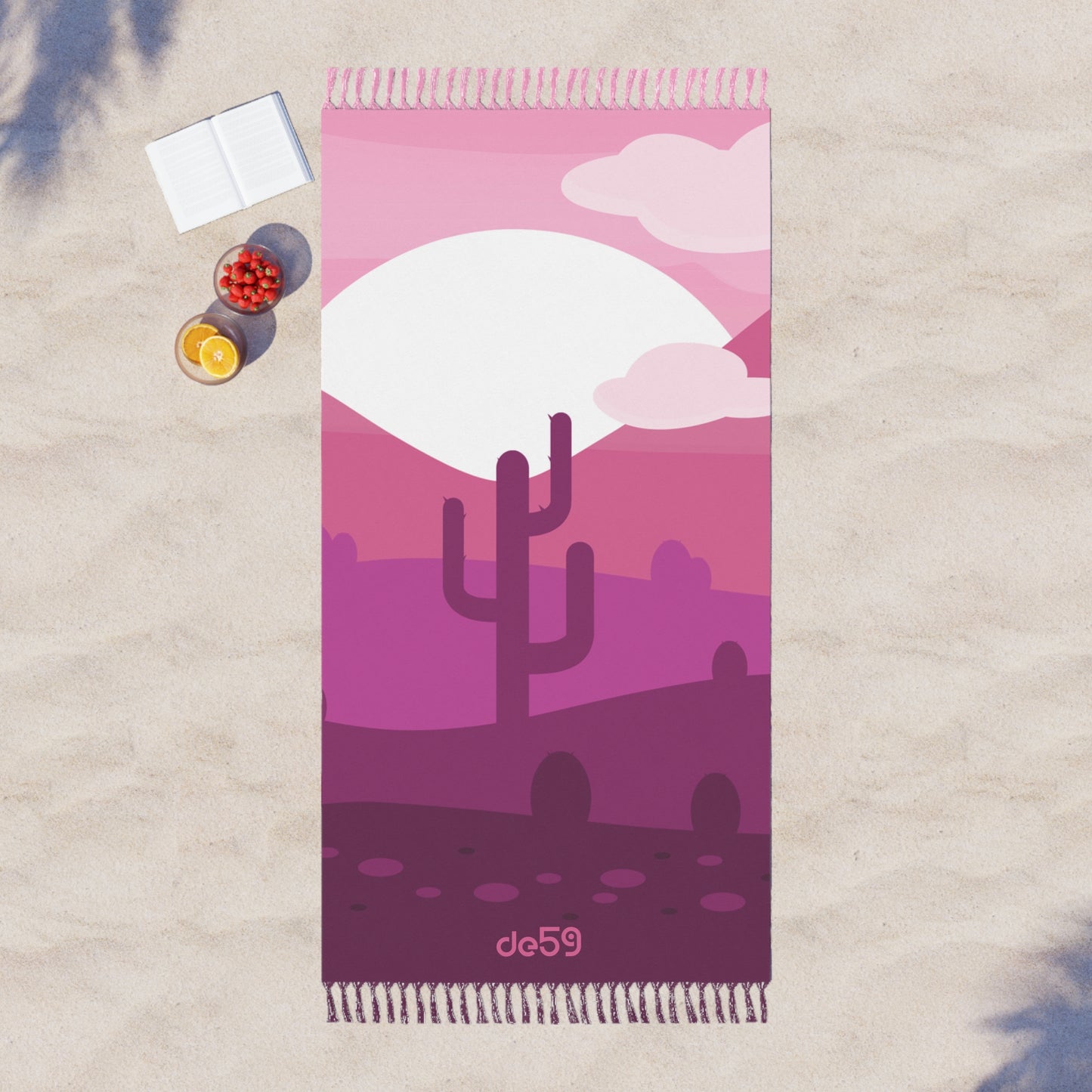 Desert rose Boho Beach Cloth