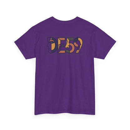 DE59 Abstract Geometric Retro Graphic T-Shirt