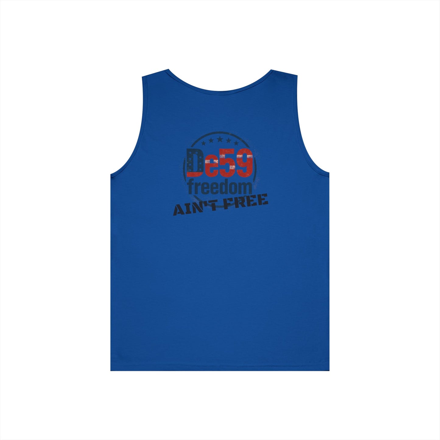 De59 FREEDOM  AIN'T FREE Tank — Patriotic USA