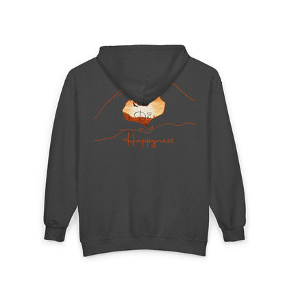 Unisex Heavy Blend™  HAPPYNESS Full Zip Hooded Sweatshirt
