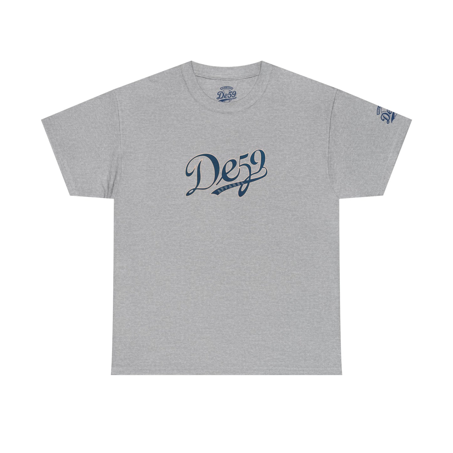 De59 Unisex Heavy Cotton Tee - Stylish and Comfortable Casual Wear