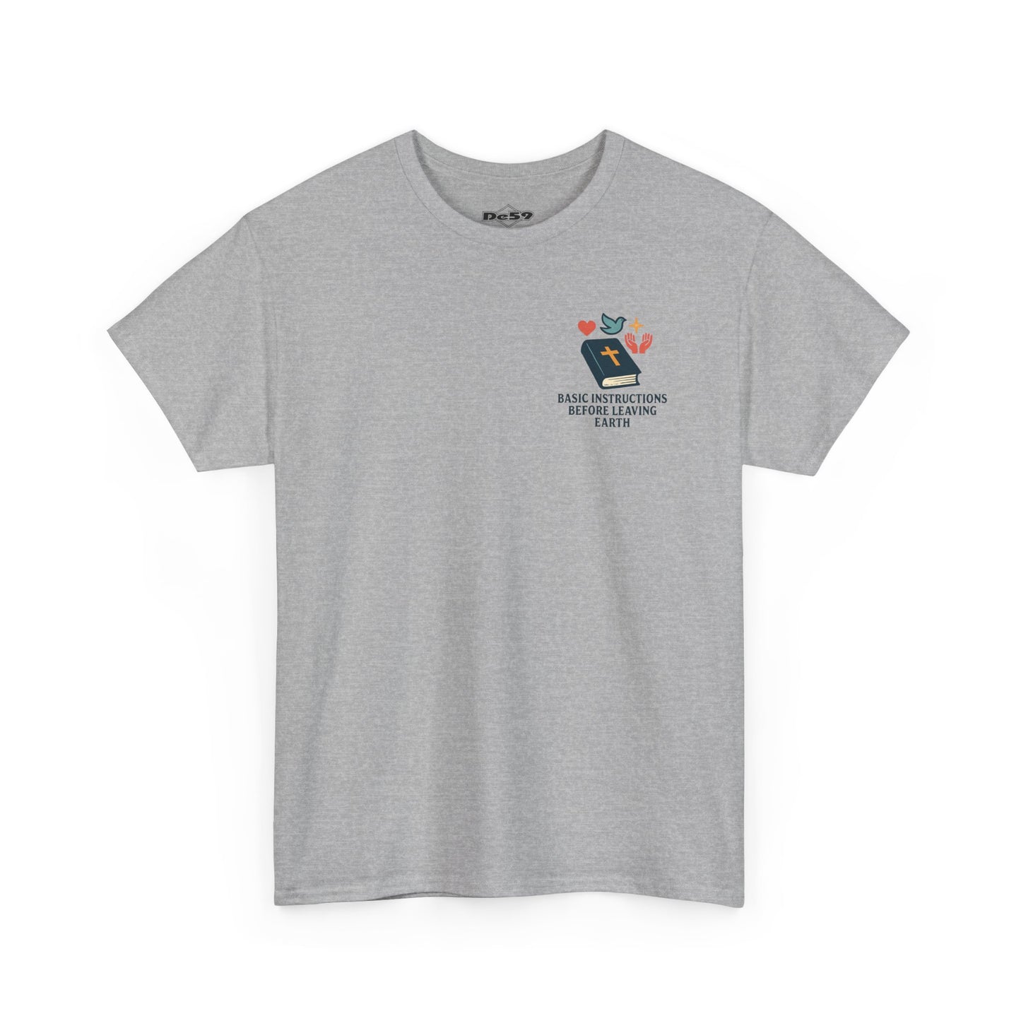 T‑Shirt — "Basic Instructions Before Leaving Earth" Graphic Tee