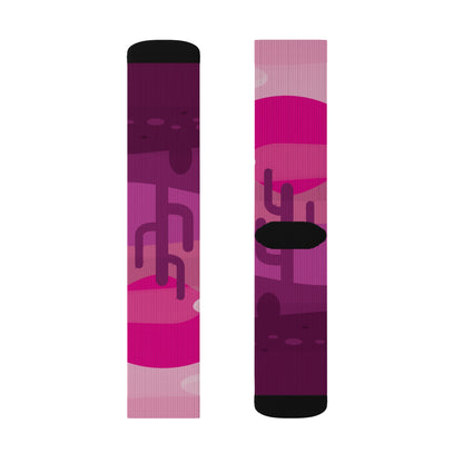 desert rose Sublimation Socks