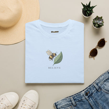 Bee 'Believe'— Minimal Nature Shirt