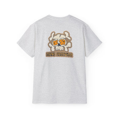 Skull Skatewear T‑Shirt — Retro Skull Logo Tee