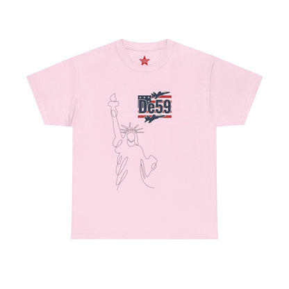 Define Freedom Patriotic USA Statue of Liberty Tee